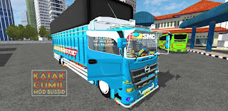  Download  Mod Bussid Truk  Hino  500 Terpal Kotak Katak Cumil