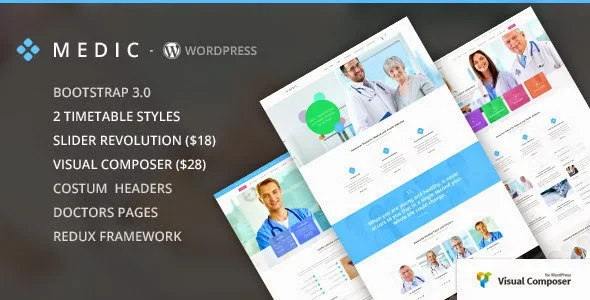 Medic - Medical, Health and Hospital WP Theme