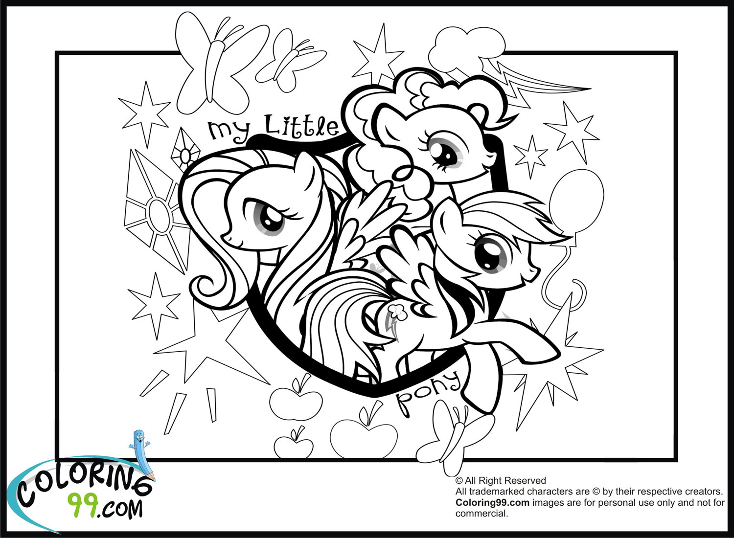 Download My Little Pony Coloring Pages | Minister Coloring