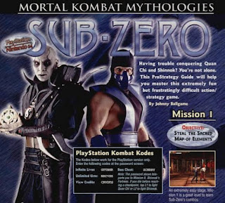 Kaset Game ps1 mortal kombat