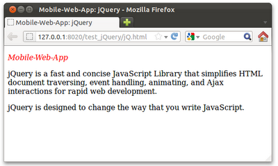 Change HTML elements using jQuery