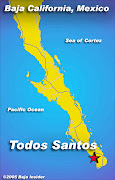 Mapa de Todos Santos Político Región (mapa de todos santos)