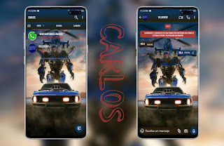 Transformers & Car Theme For YOWhatsApp & Fouad WhatsApp By Carlos