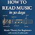 How to Read Music in 30 Days: Music Theory for Beginners - with exercises & online audio (Practical Music Theory) Paperback – October 24, 2017   PDF