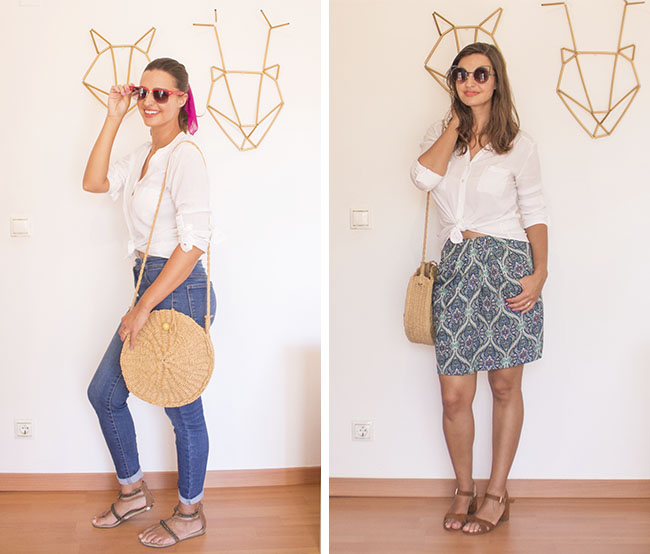 Looks de verão com camisa