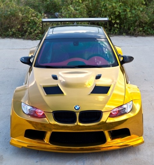 BMW M3 mạ vàng của giới chơi xe Trung Quốc