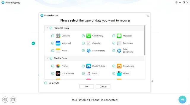 recover data from iphone device