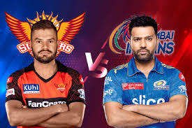 srh versus mi today match contribute report english .