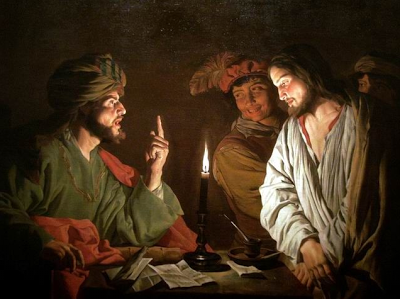 Christ Before Caiaphas - Matthias Stom