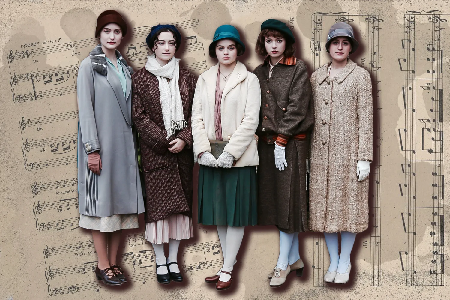 a cast of the Radium Girls movie