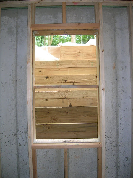 Egress window  & retaining wall