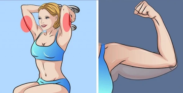 3 WEIGHT EXERCISES FOR LEAN AND STRONG ARMS