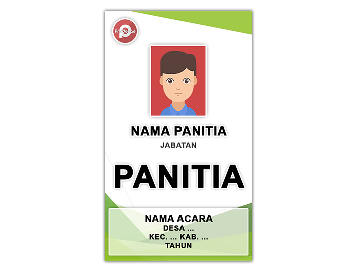 Download Template ID Card Panitia File PSD