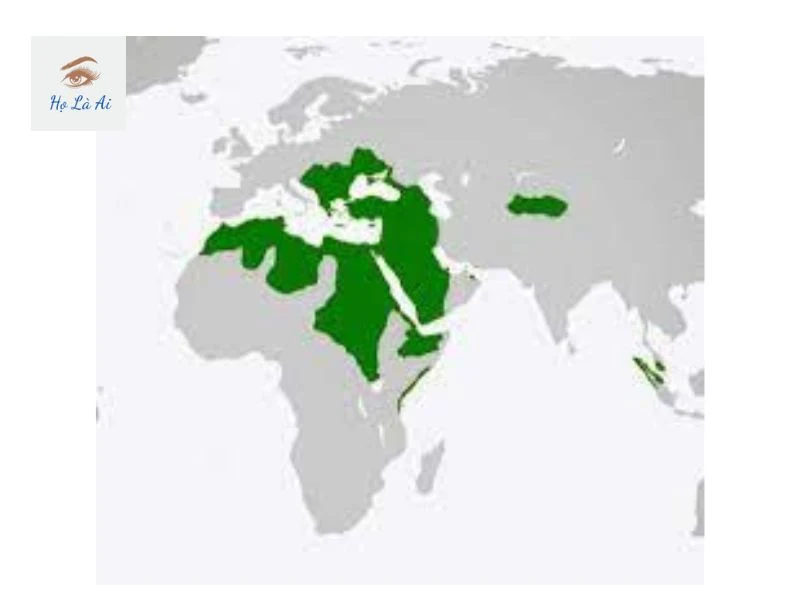 bản đồ đế quốc Ottoman