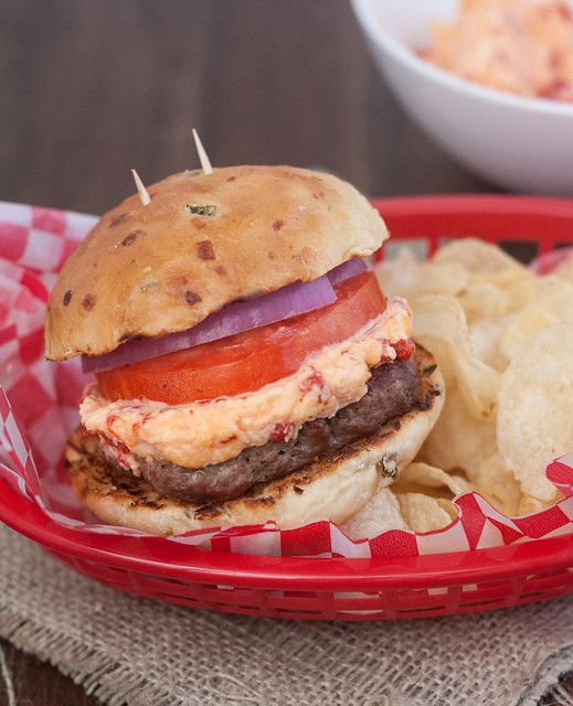 Pimiento Cheese Burgers Recipe