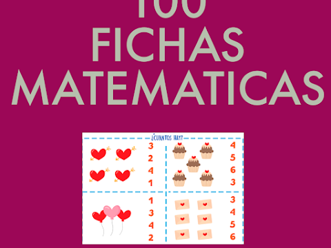 100 FICHAS MATEMATICAS 