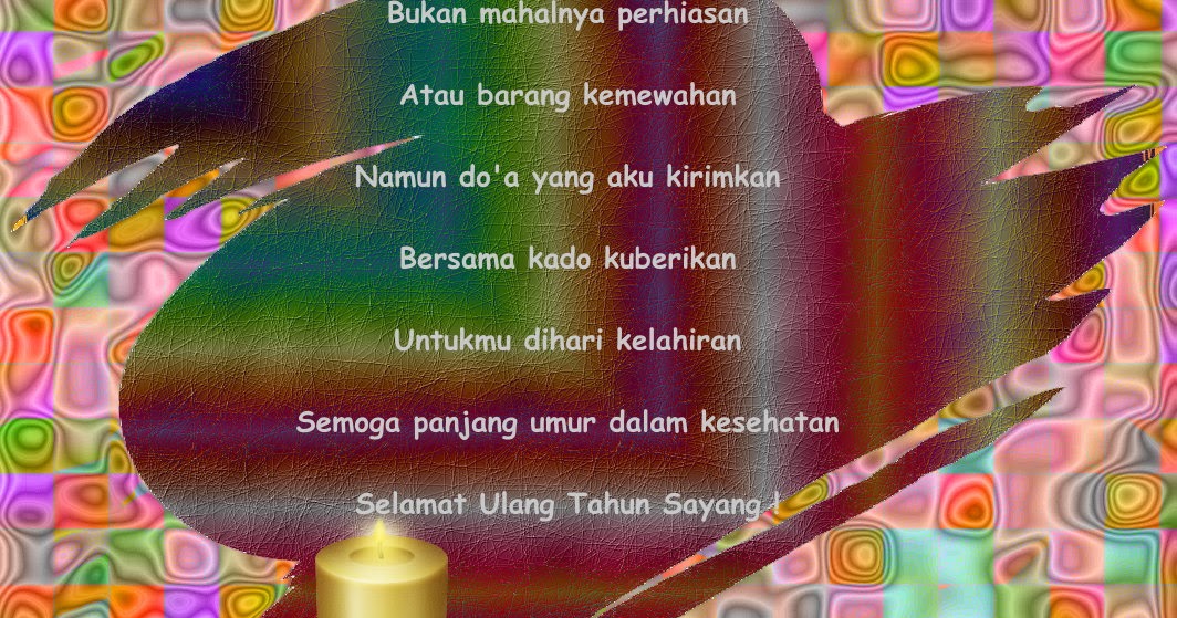 Ucapan Selamat Ulang Tahun Romantis Untuk Teman  Kata 
