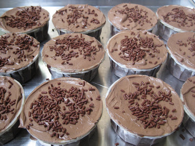 RESEPI NANNIE: CUP CAKE COKLAT
