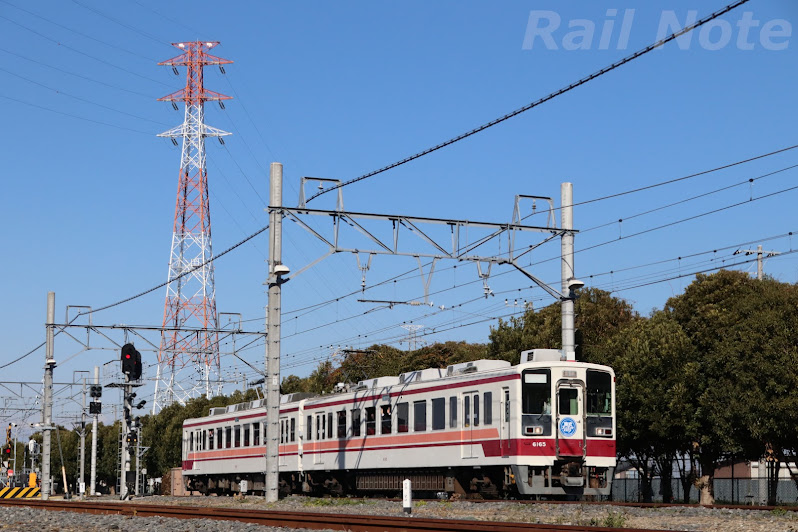訓練・試験用に使われている東武鉄道6050系