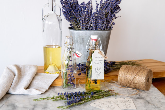 How to make Lavender Infused Olive Oil