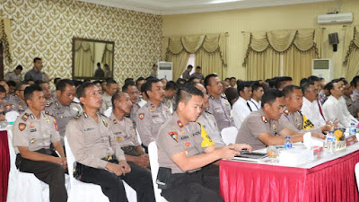 Kapolda Banten Pimpin Langsung Latihan Pra Operasi  Lilin Kalimaya 2018