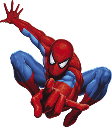 Cartoon Clipart: Spiderman Clip Art: Super Hero clip art