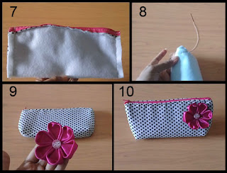 Gambar Cara Membuat Pencil Case/ Dompet Pensil Part 2