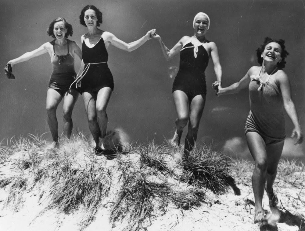 vintage beach fun