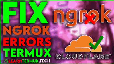 Solve Ngrok Error in Termux with Cloudflare