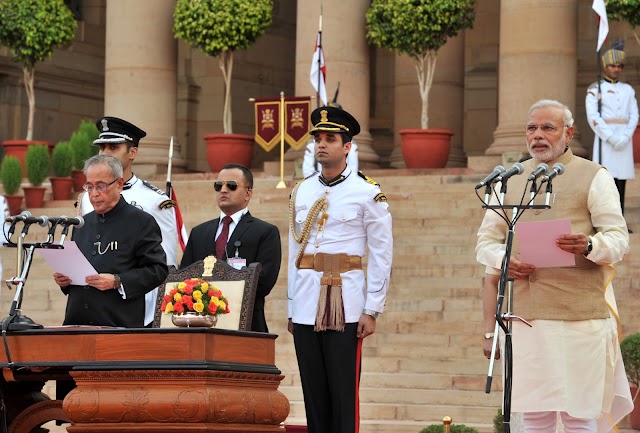 NARENDRA MODI PRIME MINISTER SAPATH VIDHI | Swearing - In Oatg Ceremony of PM Narendra Modi.