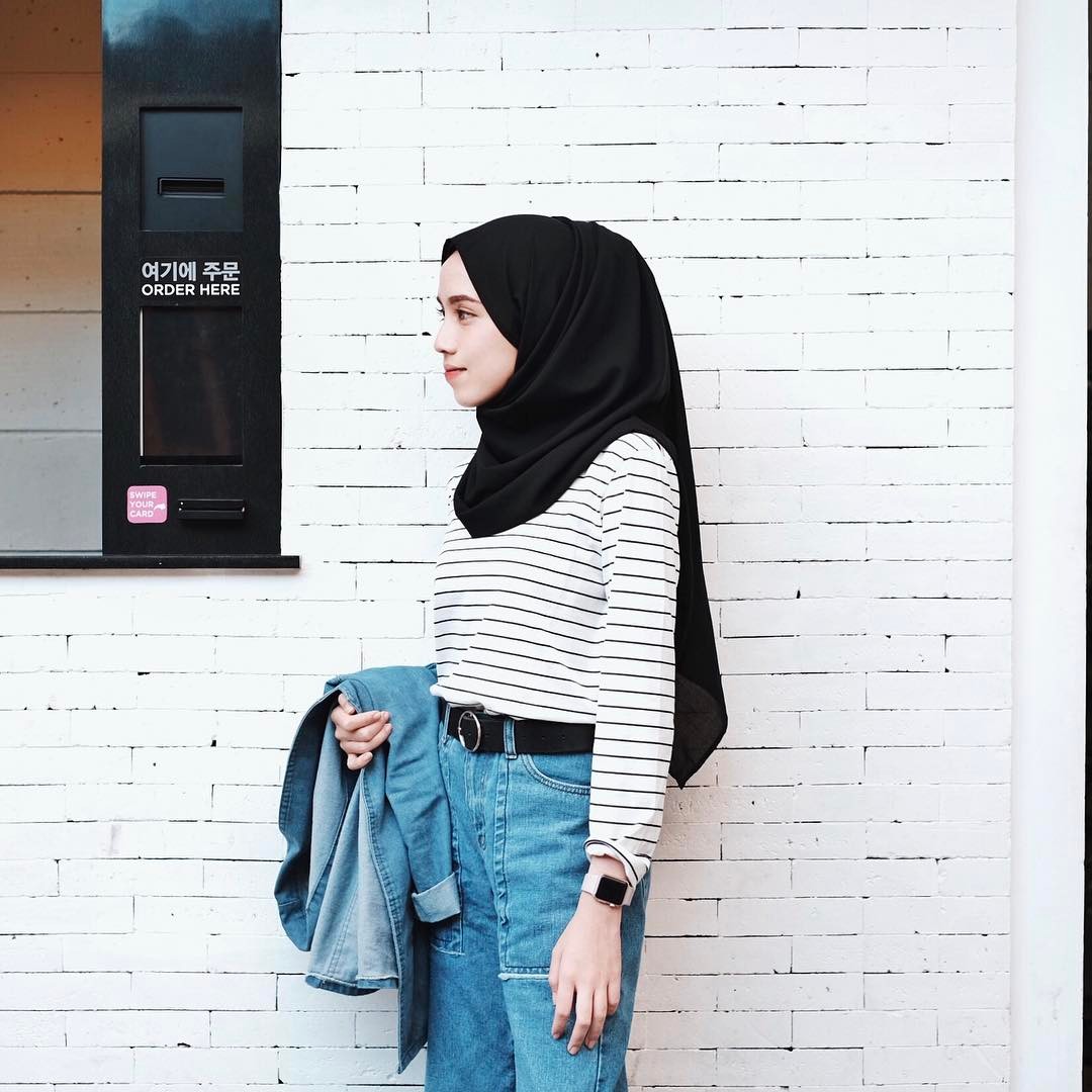 15 Trend Gaya Fashion  Hijab Remaja  Masa Kini