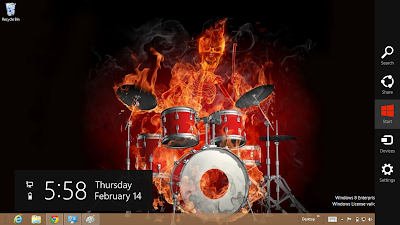 Drum Theme For Windows 8 And Windows 7