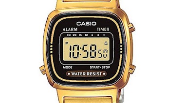 Reloj Casio Oro para Mujer LA670WGA-1D de estilo vintage