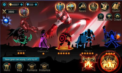 Hero Legend Stickman Pro v1.9.0 APK Terbaru (MOD Unlimited Money)