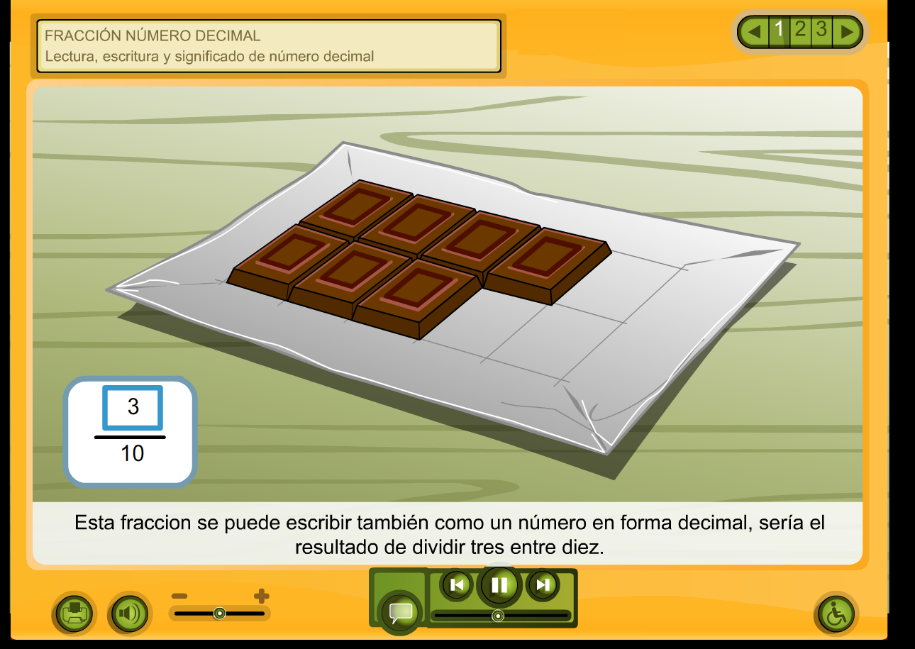http://www.juntadeandalucia.es/averroes/carambolo/WEB%20JCLIC2/Agrega/Matematicas/Fraccion_y_numero_decimal-CONTENIDOS/contenido/mt10_oa04_es/index.html