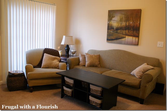 Living Room - baskets