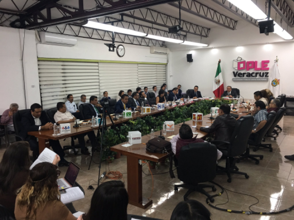 Reconoce OPLE instalación de 212 Consejos Municipales en Veracruz