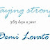 Demi Lovato da a conocer su nuevo libro de autoayuda "Staying Strong: 365 days a year"