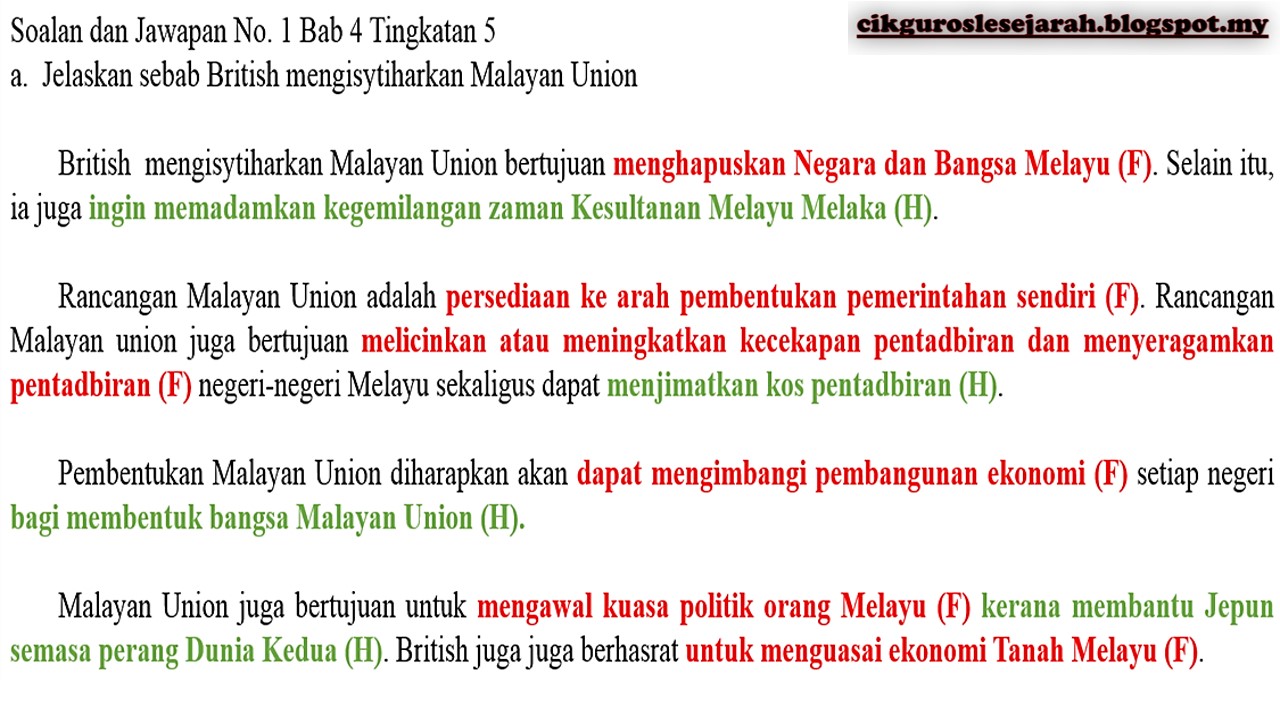 CIKGU ROSLE SEJARAH: Teknik Menjawab Soalan Struktur dan 