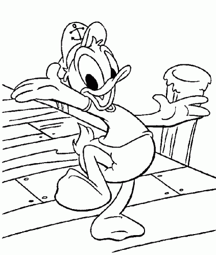 Cartoon Characters Coloring Pages