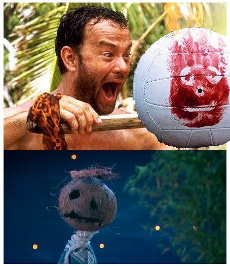 tom hanks castaway wilson. Tom Hanks and Wilson (above),