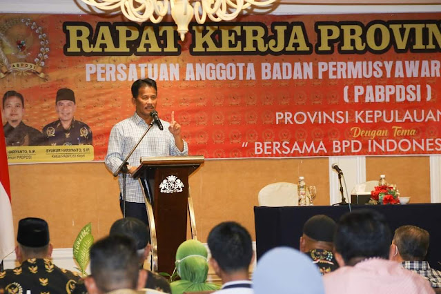 Hadiri Penutupan Raker PABDSI Kepri, Rudi : Teguhkan Semangat Bahu Membahu Membangun Daerah