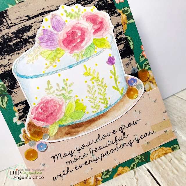 ScrappyScrappy: Brutus Monroe - Unity Stamp Blog Hop #scrappyscrappy #unitystampco #brutusmonroe #backgroundstamp #quicktipvideo #youtube #stamp #stamping #card #cardmaking #papercraft #watercolor #nolinecoloring #primamarketing #pasteldreams #birthdaycake #floralcake #weddingcake #rusticwedding #barnwall #aurorasequin