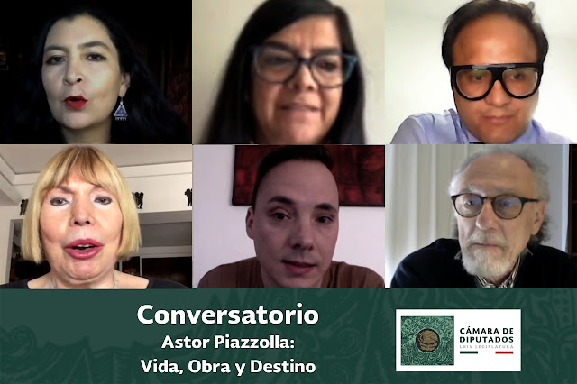 Conmemora la Cámara de Diputados el centenario del músico argentino Astor Piazzolla