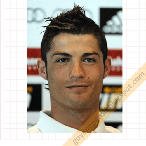Cara Menggambar Sketsa Cristiano Ronaldo  Goyang Pensil 