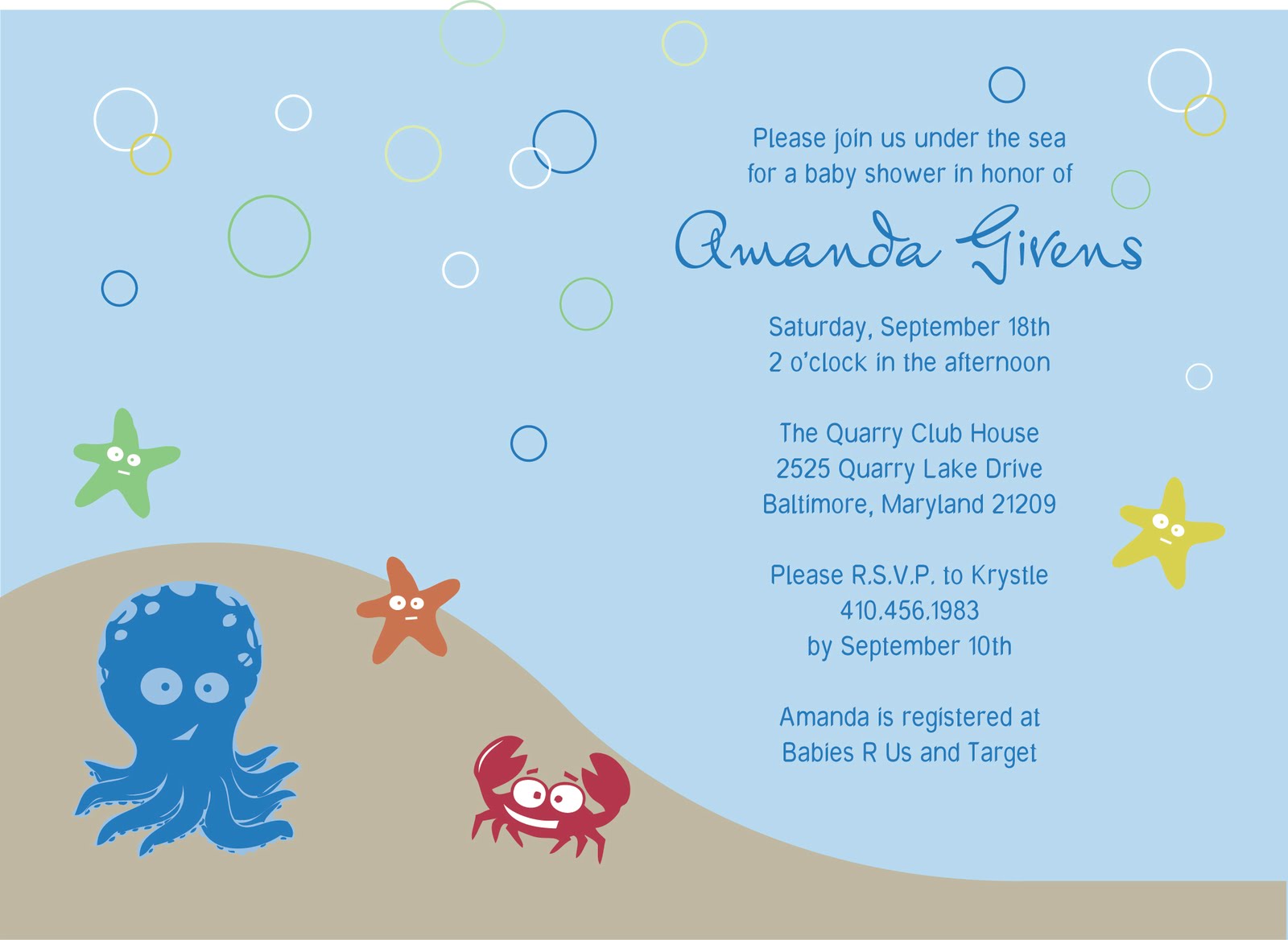 Baby Shower Invitations