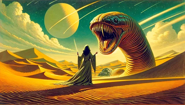 The Politics of Spice and Sandworms in DUNE