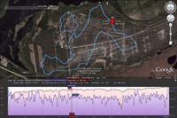 Google Earth track elevation