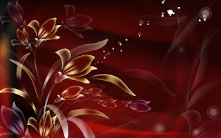 Abstract Flowers backgrounds, widescreen computer backrounds