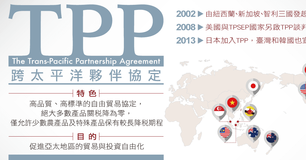 中文翻譯版 跨太平洋夥伴協定 Tpp Trans Pacific Partnership Agreement 摘要 經news 經新聞